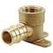Apollo 3/4 in. Brass PEX-A Expansion Barb x 3/4 in. Female Pipe Thread Adapter 90-Degree Drop-Ear Elbow EPXDEE34 - alternate 3
